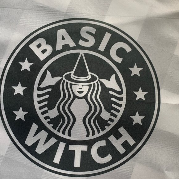 BASIC WITCH STARBUCKS GARDEN FLAG - Picture 2 of 2